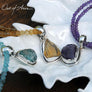 In the Rough! Sterling & Raw Stone Pendants - OutOfAsia